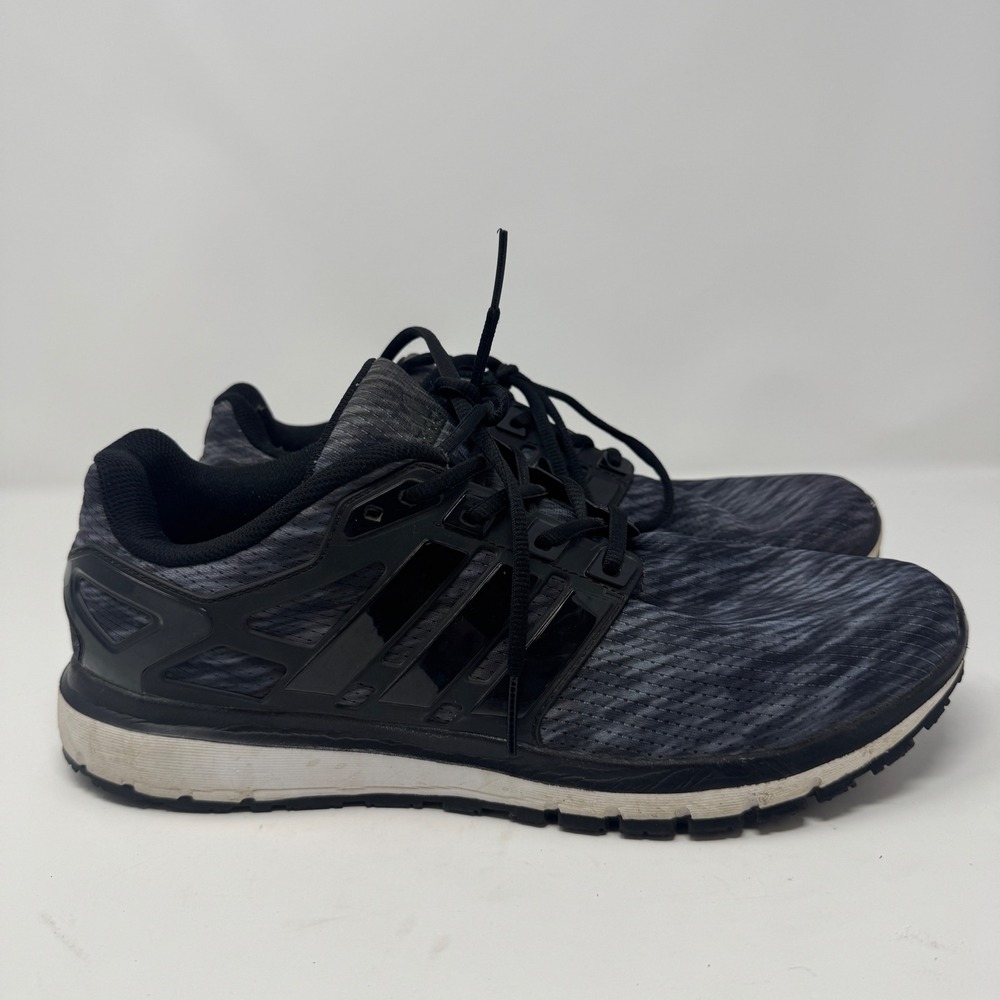 Adidas‎ Men's Energy Cloud WTC Running Shoes Cloudfoam Black Grey Size 13